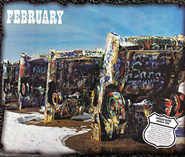 Route 66, Cadillac Ranch, graffiti, pop art, Amarillo, Texas